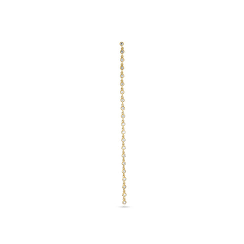 Image of Long Diamond Stream Earring