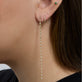 Image of Long Diamond Stream Earring with other Stone and Strand Jewelry