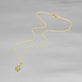Stone and Strand 10K Yellow Gold Marquee Diamond Initial Necklace Editorial Image