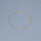 Stone and Strand 14K Yellow Gold Meaningful Diamonds Bracelet Editorial Image