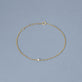 Stone and Strand 14K Yellow Gold Meaningful Diamonds Bracelet Editorial Image