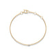 Stone and Strand 14K Yellow Gold Meaningful Diamonds Bracelet Front Image