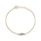 Stone and Strand 10K Yellow Gold Mermaid Treasure Bracelet Front Image