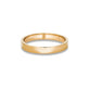 Stone and Strand 14K Yellow Gold Midnight Band 3mm Rear Image