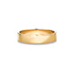 Stone and Strand 14K Yellow Gold Midnight Band 4mm Front Image