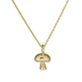 Stone and Strand 14K Yellow Gold Mini Fabulous Fungi Choker Front Image