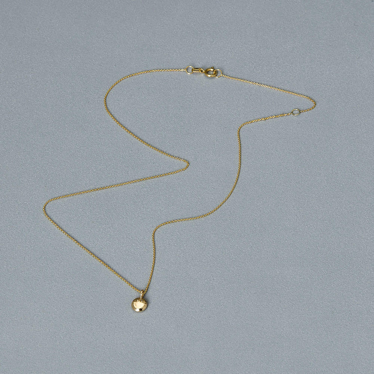 Stone and Strand 14K Yellow Gold Mini Get Happy Welding Choker Editorial Image