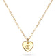 Mini Heart Medallion Necklace