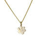 Stone and Strand 14K Yellow Gold Mini Pawprint Welding Choker Front Image