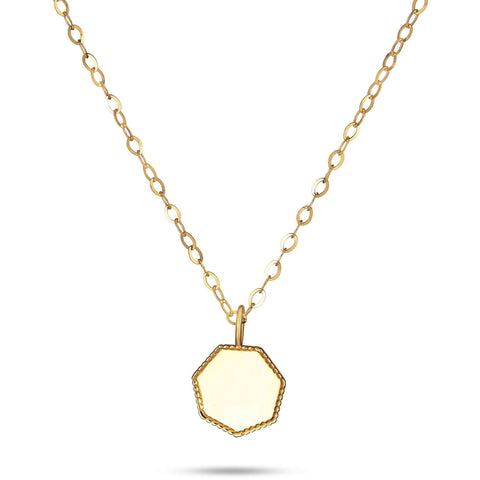 Mini Portrait Medallion Necklace