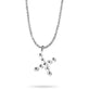 Sterling Silver Mochi Donut Initial Necklace