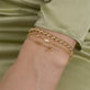 Image of 14K Yellow Gold Gold Best Mommy Bracelet with Stone and Strand Bracelets