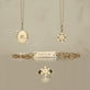 Still life image of ID Me Diamond Bracelet with Stone and Strand solid gold jewelry