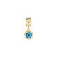 Stone and Strand 14K Yellow Gold My Little Evil Eye Charm Front Image
