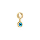 Stone and Strand 14K Yellow Gold My Little Evil Eye Charm Side Image