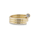 Stone and Strand 14K Yellow Gold Nailed It Wrap Around Diamond Ring Front Image