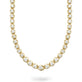 Stone and Strand 14K Yellow Gold Noble Diamond Tennis Necklace Close Up Image
