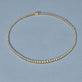 Stone and Strand 14K Yellow Gold Noble Diamond Tennis Necklace Editorial Image