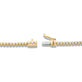 Stone and Strand 10K Yellow Gold Noble Diamond Tennis Necklace Clasp Image