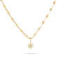 Stone and Strand 14K Yellow Gold Northern Star Pave Choker Front Image