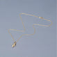 Stone and Strand 14K Yellow Gold Post Run High Pave Necklace Editorial Image