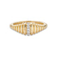 One Row Pave Ring