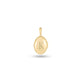 Stone and Strand 14K Yellow Gold Oval Essential Locket Charm Front Engraved Image
