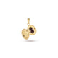 Stone and Strand 14K Yellow Gold Oval Essential Locket Charm Front Open Photo Image