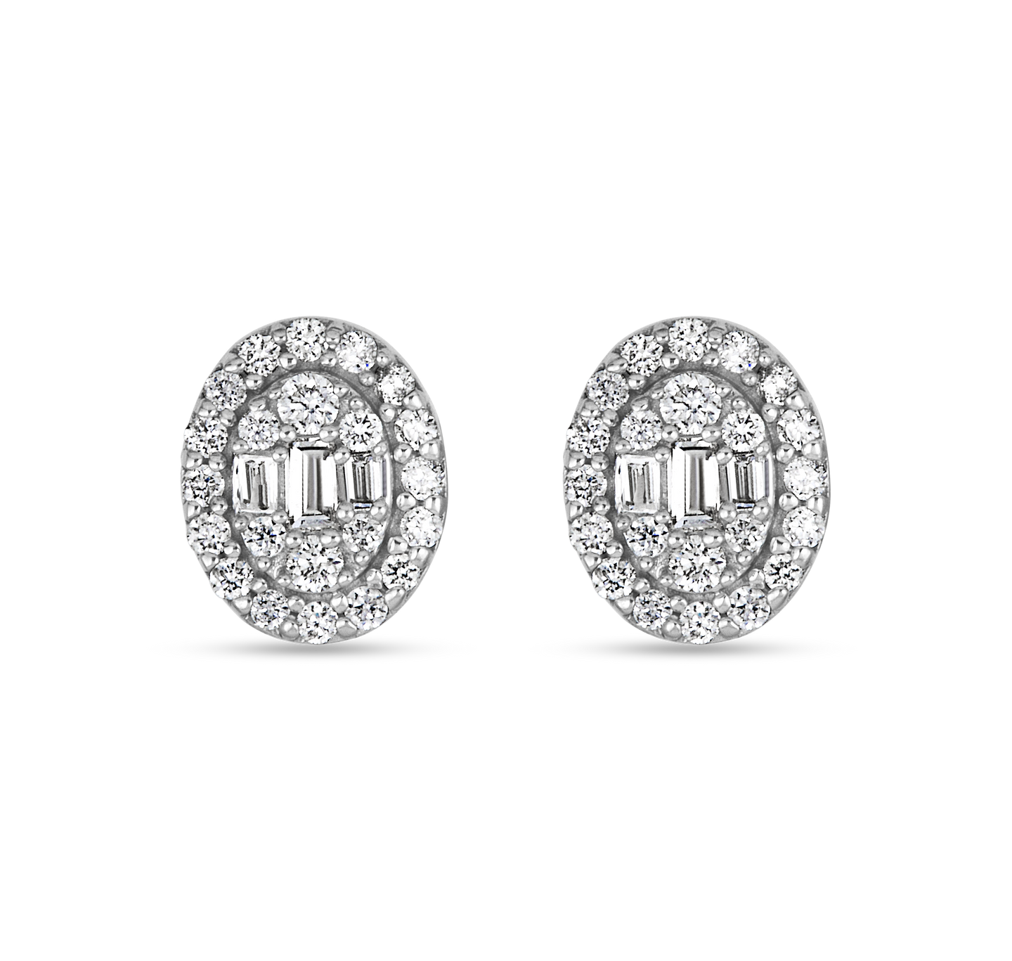 Oval Opulence Mosaic Studs STONE AND STRAND