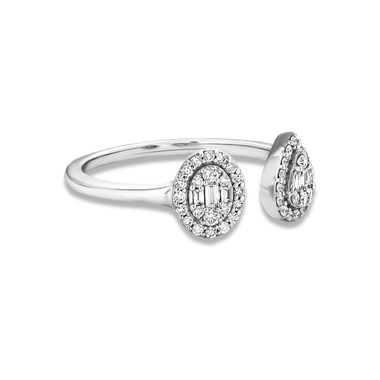 Oval Opulence Toi et Moi Ring