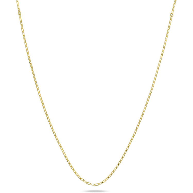 Stone and Strand 14K Yellow Gold Pivot by Stone and Strand Paperclip Chain Image