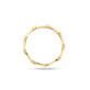 Stone and Strand 14K Yellow Gold Pave Bamboo Eternity Ring Top Image