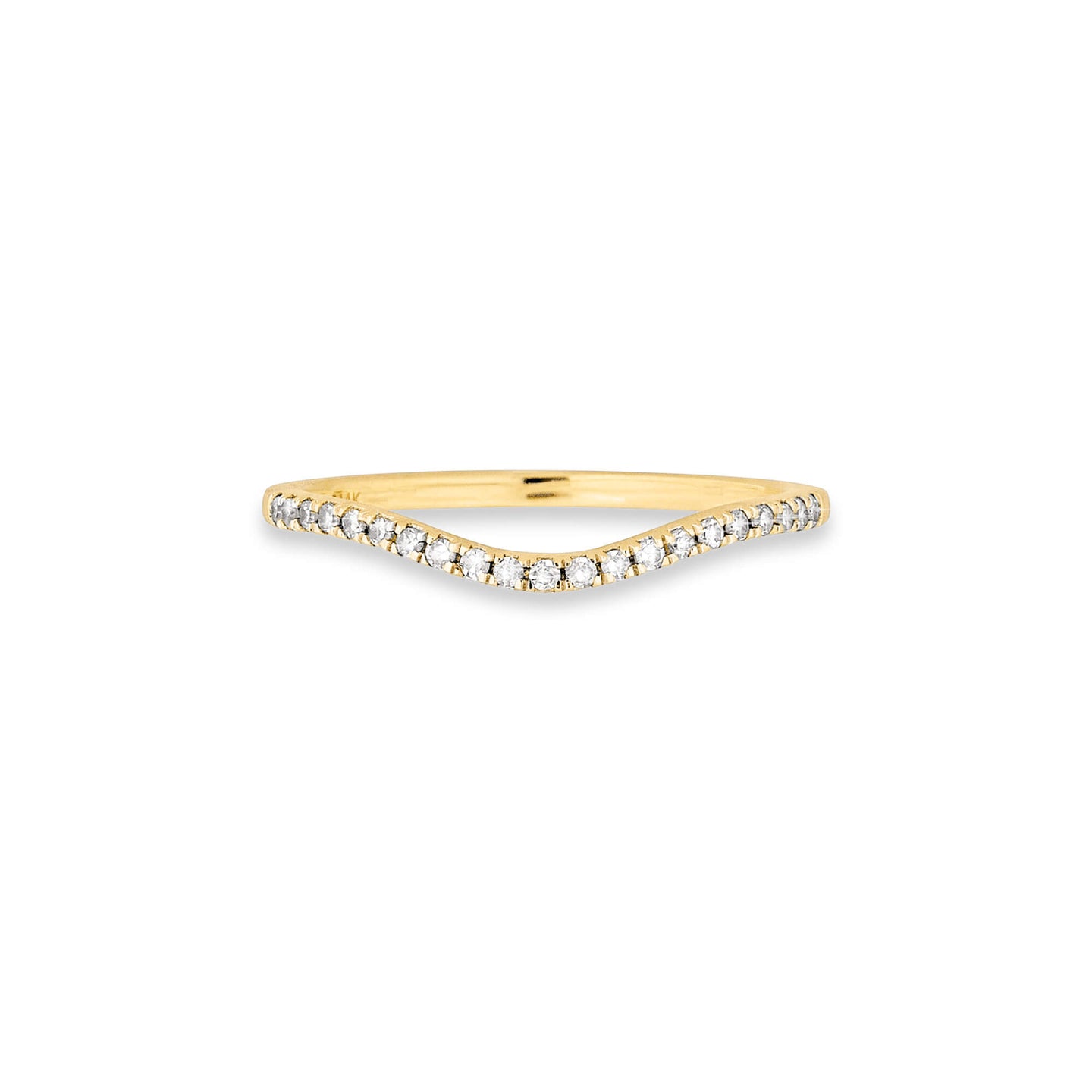 Pave Merge Ring – STONE AND STRAND