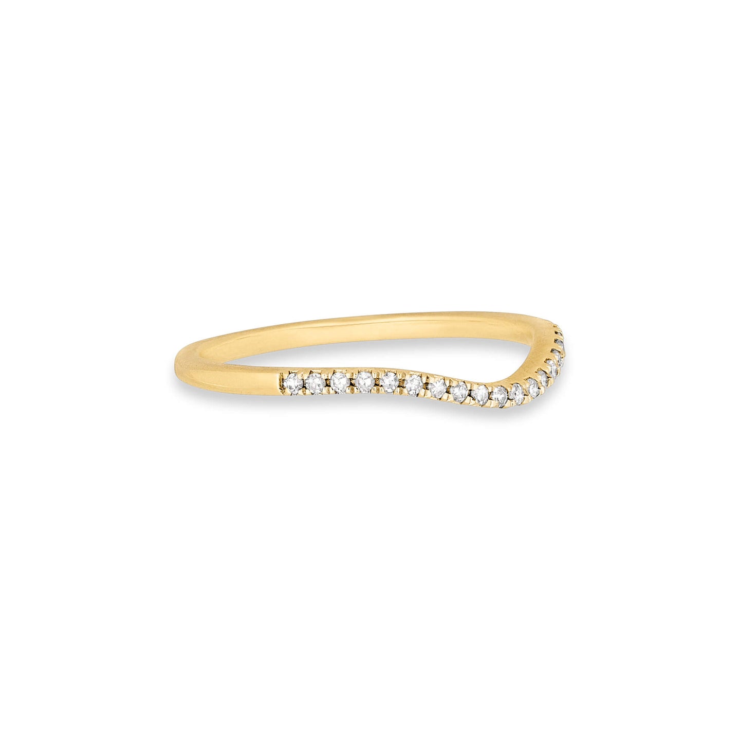 Pave Merge Ring – STONE AND STRAND