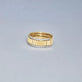 Stone and Strand 14K Yellow Gold Pave Whitney Diamond Ring Editorial Image