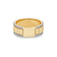 Stone and Strand 14K Yellow Gold Pave Whitney Diamond Ring Rear Image