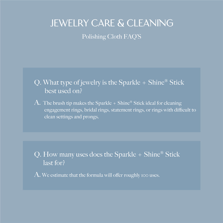 Image of Stone and Strand Jewelry Care & Cleaning FAQ's
