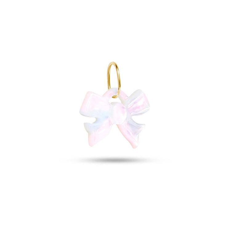 Pearly Bow Charm