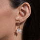 Pearly Bow Hoop Charm
