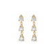 Perfect Pear Diamond Drop Earrings