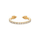 Stone and Strand 14K Yellow Gold Perfect Pear Pinch Ring Rear Image