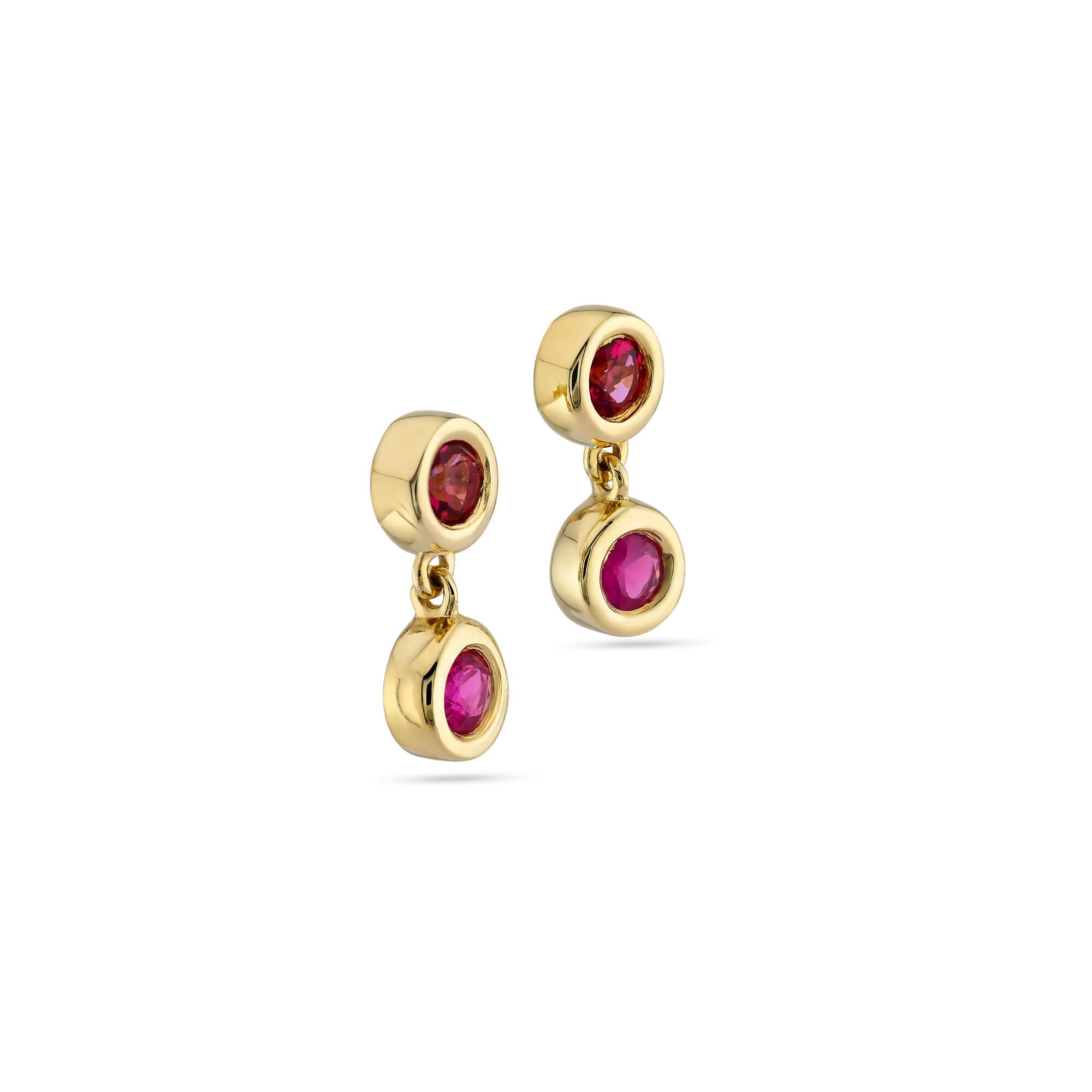 Pink Power Drop Earrings – STONE AND STRAND