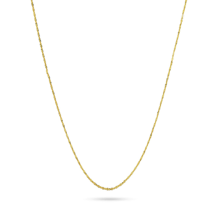 Stone and Strand 14K Yellow Gold Pivot by Stone and Strand Smashed Rolo Chain Image