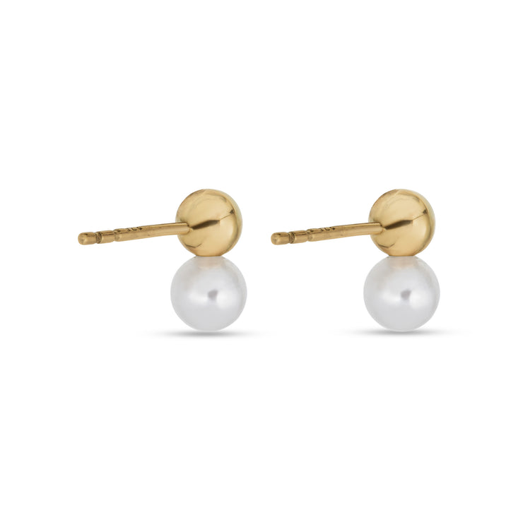 Polished in Pearls Studs