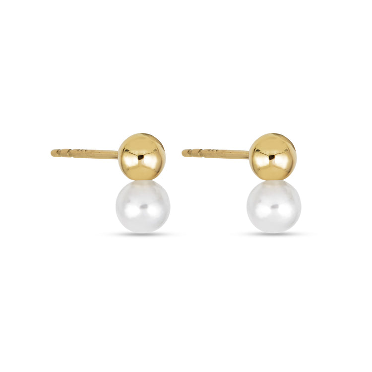 Polished in Pearls Studs