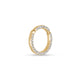 Stone and Strand 10K Yellow Gold Medium Pop and Lock Pav√© Halo Side Image