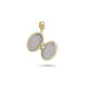 Stone and Strand 14K Yellow Gold Precious Momenets Locket Front Open Image