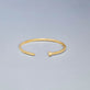 Stone and Strand 14K Yellow Gold Prince Cuff Editorial Image
