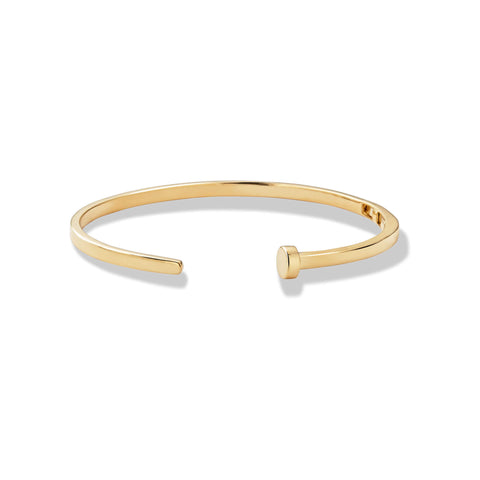 Stone and Strand 14K Yellow Gold Prince Cuff Front Image