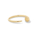 Stone and Strand 14K Yellow Gold Prince Ring Side Image